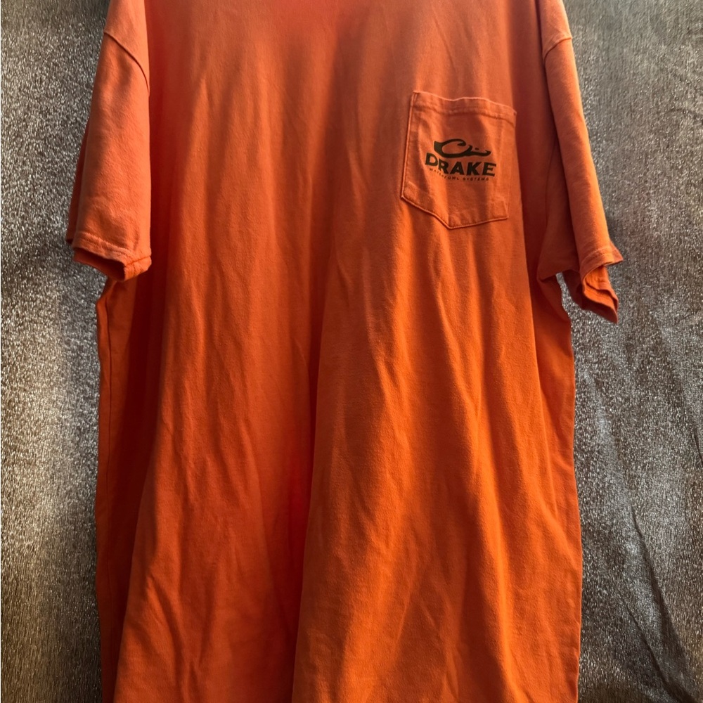 Drake Orange Short Sleeve Tee